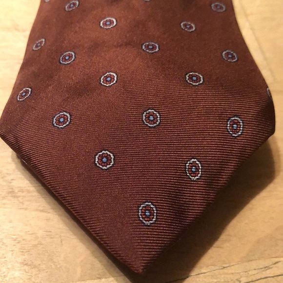 Vtg VALENTINO Classic Luxe Necktie Designer Italy Made 100% SILK Classic Career - Picture 11 of 16